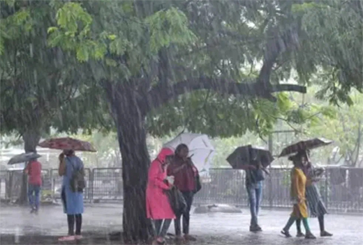 Heavy rain